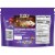 M&M's® Dark Chocolate Peanut Candies Sharing Size Bag Perspective: back