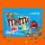 M&M'S Minis Milk Chocolate Candy Sharing Size Bag Perspective: back
