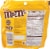 M&M's® Milk Chocolate Peanut Grab N Go Size Candy Bag Perspective: back