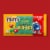 M&M'S Peanut Chocolate Christmas Candy Share Size Pack Perspective: back