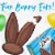 Dove Milk Chocolate Bunny Ears Easter Candy Perspective: back