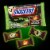 Snickers Chocolate Bars Glow In The Dark Fun Size Halloween Candy Trick or Treat Packs Perspective: back
