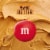 M&M'S Valentine's Day Peanut Butter Milk Chocolate Candy Perspective: back