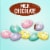 M&M'S Easter Eggs Milk Chocolate Candy Assortment Bag Perspective: back
