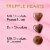 Dove Valentines Day Assorted Chocolate Candy Heart-Shaped Gift Tin Perspective: back
