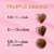 Dove Valentines Day Assorted Chocolate Candy Heart-Shaped Gift Tin Perspective: back