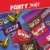 M&M's® Snickers® & Skittles® Fun Size Chocolate Candy Variety Mix Bag Perspective: back