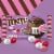 M&M'S Fudge Brownie Chocolate Valentine Candy Bag Perspective: back