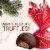Dove Truffles Christmas Dark Chocolate Candy Holiday Gift Tin Perspective: back