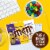 M&M's® Peanut Mix Chocolate Candy Sharing Size Bag Perspective: back