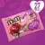 M&M's® Milk Chocolate Fun Size Valentine Chocolate Candy Bag Perspective: back
