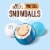 M&M’S White Chocolate Pretzel Snowballs Holiday Candy Perspective: back