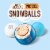 M&M’S White Chocolate Pretzel Snowballs Holiday Candy Perspective: back