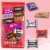 Snickers Twix Milky Way & 3 Musketeers Valentines Day Assorted Chocolate Candy Perspective: back