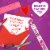 M&M'S Milk Chocolate Valentine's Day Candy Heart Cane Gift Perspective: back