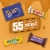 Snickers M&M'S Caramel Twix & Milky Way Caramel Lovers Chocolate Candy Variety Pack Perspective: back