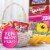 Snickers Skittles Twix Starburst & Milky Way Easter Candy Bulk Variety Pack Perspective: back