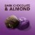 Dove Promises Dark Chocolate Almond Candy Individually Wrapped, 14.2 oz Bag Perspective: back
