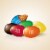 M&M'S Almond Milk Chocolate Candy Sharing Size Bag Perspective: back