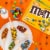 M&M'S Peanut Milk Chocolate Candy Family Size Bag Perspective: back