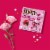 M&M'S Milk Chocolate Red, Pink & White Valentine's Day Candy Gift Box Perspective: back