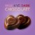Dove Promises Milk & Dark Chocolate Valentines Day Candy Hearts Bag Perspective: back
