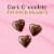 Dove Assorted Valentine's Day Dark Chocolate Truffle Candy Heart Tin Perspective: back