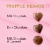 Dove Assorted Valentine's Day Chocolate Truffle Candy Heart Tin Perspective: back