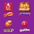M&M'S Peanut Snickers Starburst & Skittles Fun Size Candy Variety Pack Party Size Bulk Bag Perspective: back