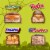 Snickers Twix Milky Way & 3 Musketeers Chocolate Halloween Candy Bar Assortment Bulk Bag Perspective: back