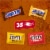 M&M'S & Snickers Fun Size Individually Wrapped Milk Chocolate Halloween Candy Variety Bulk Bag Perspective: back