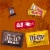M&M'S Milk Chocolate M&M'S Peanut Snickers & Twix Halloween Candy Variety Pack Bulk Bag Perspective: back