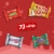 Snickers Twix Milky Way & 3 Musketeers Mini Chocolate Christmas Candy Bars Bulk Bag Perspective: back