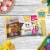 Snickers Twix Milky Way & 3 Musketeers Mini Milk Chocolate Candy Bars Easter Bag Perspective: back