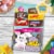 Skittles M&M'S Snickers Starburst & Milky Way Easter Candy Variety Pack Bulk Bag Perspective: back