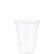 Solo Clear Plastic Cups Perspective: back