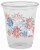 Solo® Stars and Fireworks Plastic Cups Perspective: back