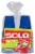 Solo® Squared Plastic Cups Perspective: back