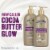 Gold Bond Cocoa Butter Glow Daily Hydrating Lotion with Shea Butter Cocoa Butter & Coconut Oil Perspective: back