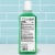 ACT Mint Burst With Zero Alcohol Restoring Anticavity Fluoride Mouthwash Perspective: back