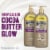 Gold Bond Cocoa Butter Glow Daily Hydrating Lotion with Shea Butter Cocoa Butter & Coconut Oil Perspective: back