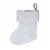 Holiday Home™ Cable Knit Christmas Stocking - White Perspective: back