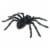 Holiday Home™ Spider Halloween Decor - Gun Metal Perspective: back
