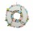 Holiday Home Easter Egg Wreath Perspective: back