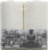 Everyday Living Unscented Pillar Candles - White Perspective: back