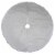 Holiday Home Sequin Tree Skirt with Fur Trim - White Perspective: back