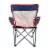 Glacier's Edge Flag Chair Perspective: back