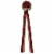 Holiday Home Burlap Tree Top Bows - Assorted Perspective: back