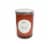 HD Designs Frosted Cinnamon Candle Jar Perspective: back