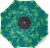 HD Designs Outdoors Jungle Palm Market Umbrella Perspective: back